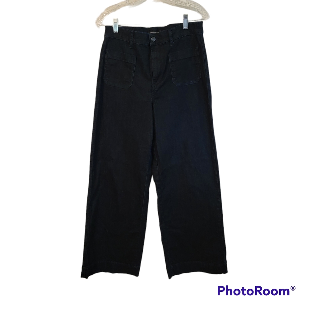 Banana Republic wide leg jeans. High Waist. Size 30 / 10